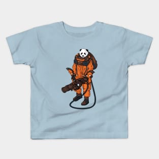 Panda astronaut illustration Kids T-Shirt